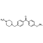 CAS#: 898783-48-7, (4-Methoxyphenyl){4-[(4-methyl-1-piperazinyl)methyl]phenyl}methanone
