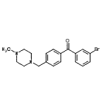 CAS#: 898783-57-8, (3-Bromophenyl){4-[(4-methyl-1-piperazinyl)methyl]phenyl}methanone