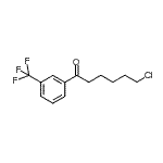 CAS#: 898783-58-9, 6-Chloro-1-[3-(trifluoromethyl)phenyl]-1-hexanone