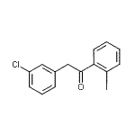 CAS#: 898784-03-7, 2-(3-Chlorophenyl)-1-(2-iodophenyl)ethanone