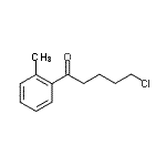 CAS 登录号：898785-11-0， 5-氯-1-(2-甲基苯基)-1-戊酮