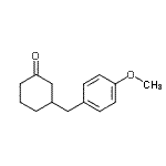CAS#: 898785-44-9, 3-(4-Methoxybenzyl)cyclohexanone
