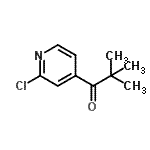 CAS 登录号：898785-55-2， 1-(2-氯-4-吡啶基)-2,2-二甲基-1-丙酮