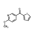 CAS#: 898786-14-6, (6-Methoxy-3-pyridinyl)(2-thienyl)methanone