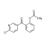 CAS#: 898786-44-2, 2-[(6-Chloro-3-pyridinyl)carbonyl]phenyl acetate