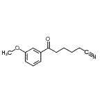 CAS#: 898786-60-2, 6-(3-Methoxyphenyl)-6-oxohexanenitrile