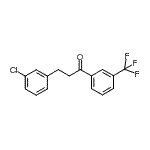 CAS#: 898787-28-5, 3-(3-Chlorophenyl)-1-[3-(trifluoromethyl)phenyl]-1-propanone