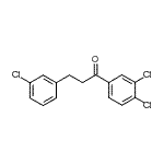 CAS#: 898787-38-7, 3-(3-Chlorophenyl)-1-(3,4-dichlorophenyl)-1-propanone
