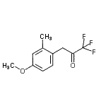 CAS 登录号：898787-63-8， 1,1,1-三氟-3-(4-甲氧基-2-甲基苯基)丙酮