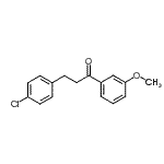 CAS#: 898787-64-9, 3-(4-Chlorophenyl)-1-(3-methoxyphenyl)-1-propanone