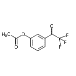 CAS 登录号：898787-73-0， 3-(三氟乙酰基)苯基乙酸酯