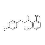 CAS#: 898788-03-9, 3-(4-Chlorophenyl)-1-(2,6-dimethylphenyl)-1-propanone