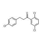CAS#: 898788-43-7, 3-(4-Chlorophenyl)-1-(2,5-dichlorophenyl)-1-propanone