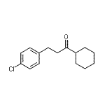 CAS#: 898788-61-9, 3-(4-Chlorophenyl)-1-cyclohexyl-1-propanone