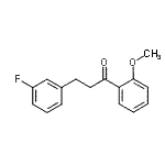 CAS#: 898788-71-1, 3-(3-Fluorophenyl)-1-(2-methoxyphenyl)-1-propanone