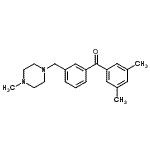 CAS#: 898788-83-5, (3,5-Dimethylphenyl){3-[(4-methyl-1-piperazinyl)methyl]phenyl}methanone