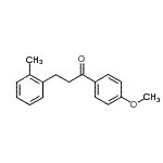 CAS#: 898789-19-0, 1-(4-Methoxyphenyl)-3-(2-methylphenyl)-1-propanone