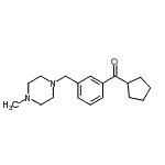 CAS#: 898789-43-0, Cyclopentyl{3-[(4-methyl-1-piperazinyl)methyl]phenyl}methanone