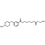CAS#: 898789-55-4, Ethyl 8-{3-[(4-methyl-1-piperazinyl)methyl]phenyl}-8-oxooctanoate
