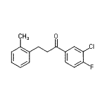 CAS#: 898789-66-7, 1-(3-Chloro-4-fluorophenyl)-3-(2-methylphenyl)-1-propanone