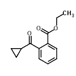 CAS#: 898789-89-4, Ethyl 2-(cyclopropylcarbonyl)benzoate