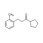 CAS#: 898790-27-7, 1-Cyclopentyl-3-(2-methylphenyl)-1-propanone