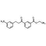 CAS#: 898790-51-7, Ethyl 3-[3-(3-methylphenyl)propanoyl]benzoate