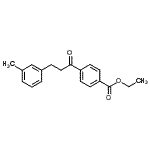 CAS#: 898790-53-9, Ethyl 4-[3-(3-methylphenyl)propanoyl]benzoate