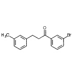 CAS#: 898790-59-5, 1-(3-Bromophenyl)-3-(3-methylphenyl)-1-propanone