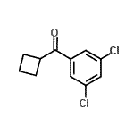CAS#: 898791-24-7, Cyclobutyl(3,5-dichlorophenyl)methanone