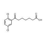 CAS 登录号：898791-31-6， 7-(2,5-二氯苯基)-7-氧代庚酸