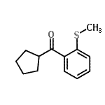 CAS#: 898791-42-9, Cyclopentyl[2-(methylsulfanyl)phenyl]methanone