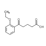 CAS#: 898791-59-8, 5-(2-Ethoxyphenyl)-5-oxopentanoic acid