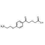 CAS#: 898791-73-6, 5-Oxo-5-(4-propoxyphenyl)pentanoic acid