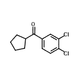 CAS#: 898791-87-2, Cyclopentyl(3,4-dichlorophenyl)methanone