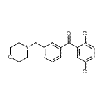CAS#: 898792-22-8, (2,5-Dichlorophenyl)[3-(4-morpholinylmethyl)phenyl]methanone