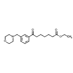 CAS#: 898792-50-2, Ethyl 7-[3-(4-morpholinylmethyl)phenyl]-7-oxoheptanoate