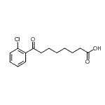 CAS#: 898792-65-9, 8-(2-Chlorophenyl)-8-oxooctanoic acid