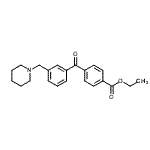 CAS#: 898792-81-9, Ethyl 4-[3-(1-piperidinylmethyl)benzoyl]benzoate