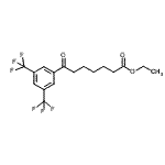 CAS#: 898793-00-5, Ethyl 7-[3,5-bis(trifluoromethyl)phenyl]-7-oxoheptanoate