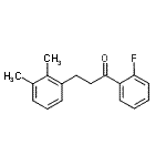 CAS 登录号：898793-01-6， 3-(2,3-二甲基苯基)-1-(2-氟苯基)-1-丙酮