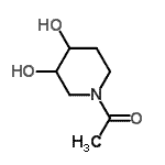 CAS#: 89895-83-0, 1-(3,4-dihydroxy-1-piperidyl)ethanone