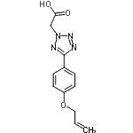CAS#: 899009-67-7, {5-[4-(Allyloxy)phenyl]-2H-tetrazol-2-yl}acetic acid