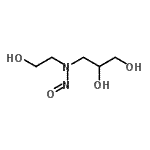 CAS#: 89911-78-4, 3-[(2-Hydroxyethyl)(nitroso)amino]-1,2-propanediol