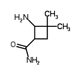 CAS#: 89940-78-3, 2-Amino-3,3-dimethylcyclobutanecarboxamide