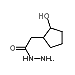 CAS#: 89940-98-7, 2-(2-Hydroxycyclopentyl)acetohydrazide