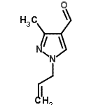 CAS#: 899709-47-8, 1-Allyl-3-methyl-1H-pyrazole-4-carbaldehyde