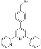 CAS#: 89972-78-1, 4'-[4-(Bromomethyl)Phenyl]-2,2':6',2''-Terpyridine