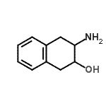CAS#: 89991-12-8, 3-Amino-1,2,3,4-tetrahydro-2-naphthalenol
