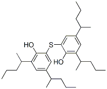 CAS 登录号：90-67-5， 2,2'-硫代双(4,6-二仲戊基苯酚)